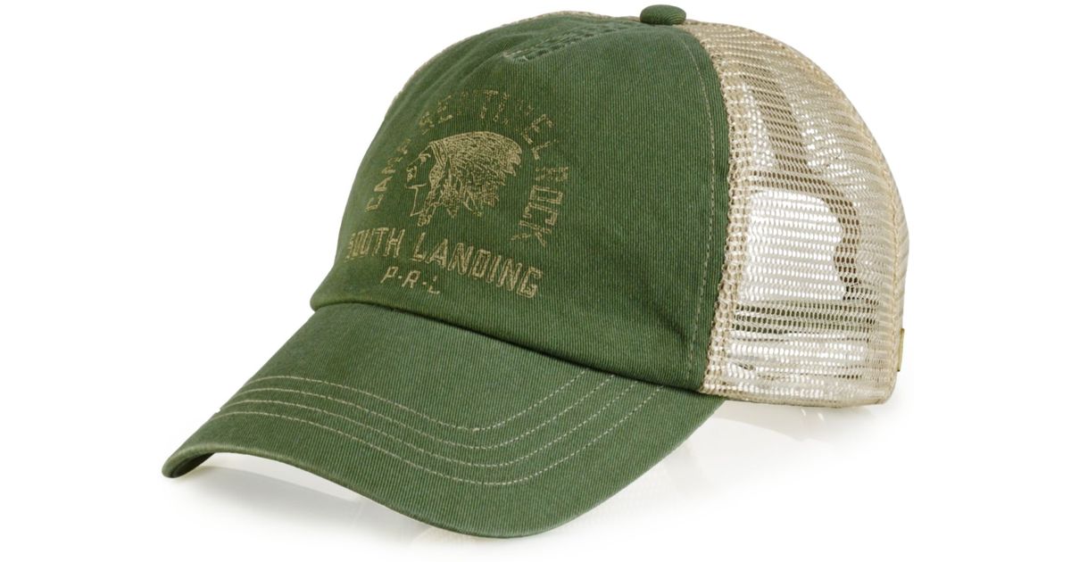 polo trucker hat