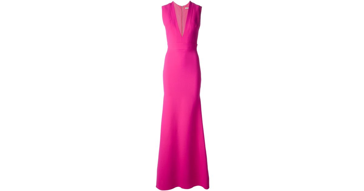 Victoria Beckham Evening Dress in Pink & Purple (Purple) - Lyst