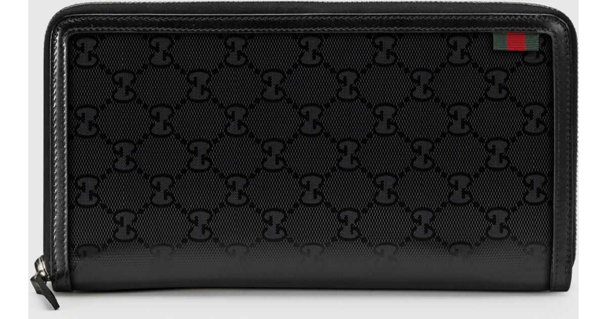 Gucci Travel Document Case in Black for 