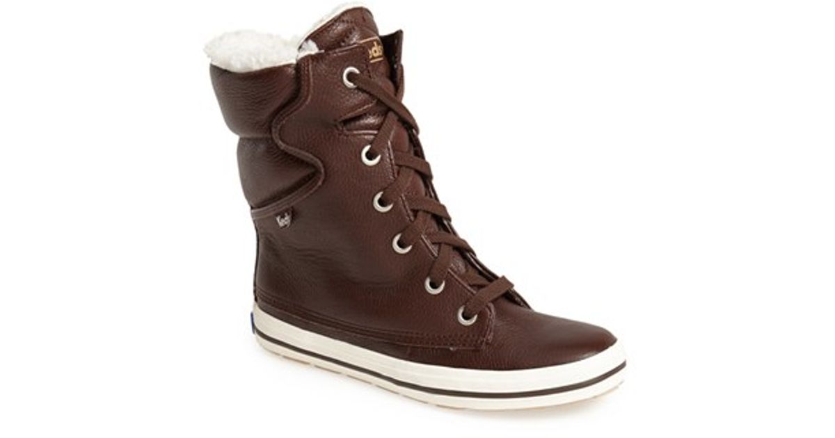 keds leather boots