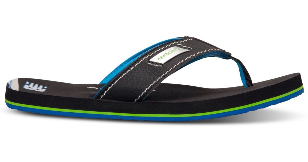 new balance men's heritage thong sandal