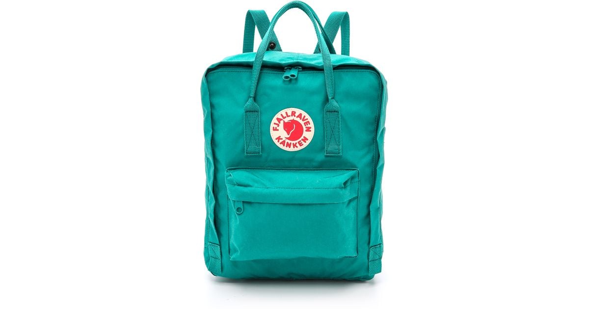 Fjallraven Kanken Backpack - Ocean Green in Blue | Lyst