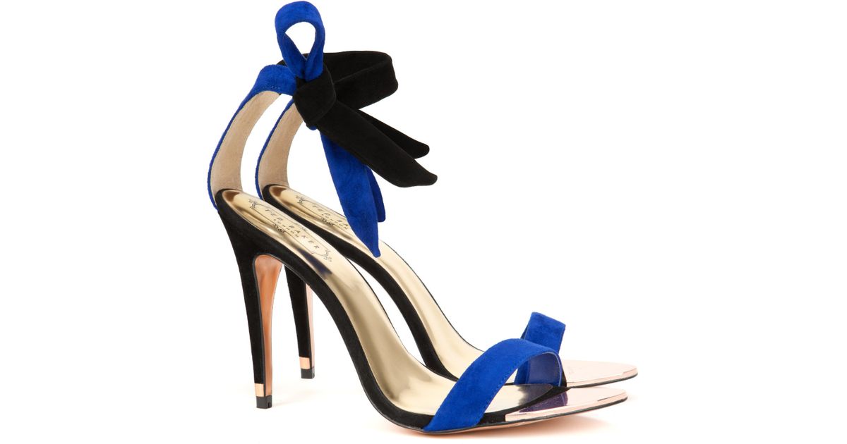 ankle tie stilettos