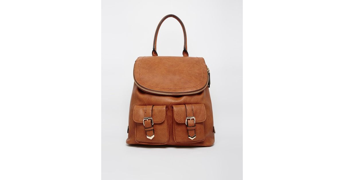 aldo tan backpack
