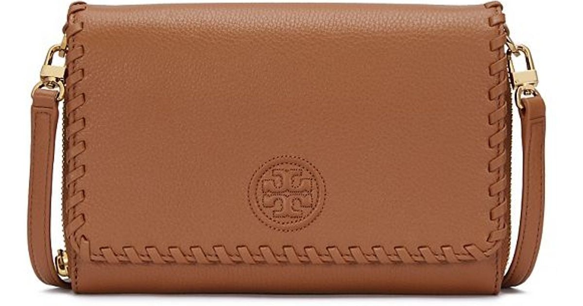 tory burch marion flat wallet crossbody