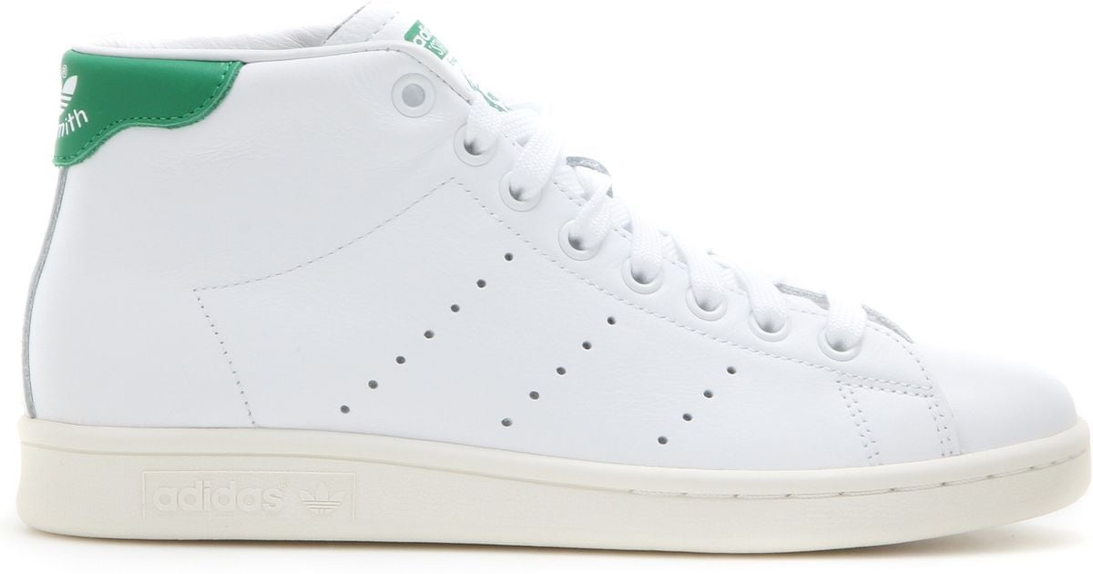 adidas Stan Smith Mid Leather High-top 