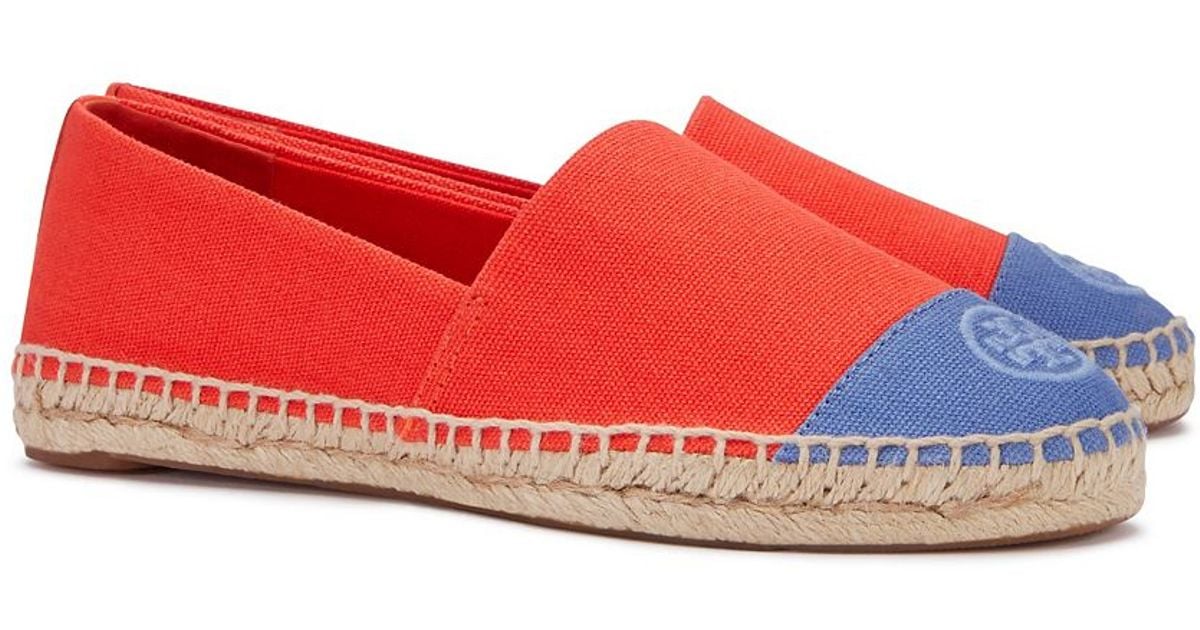 tory burch poppy espadrille denim