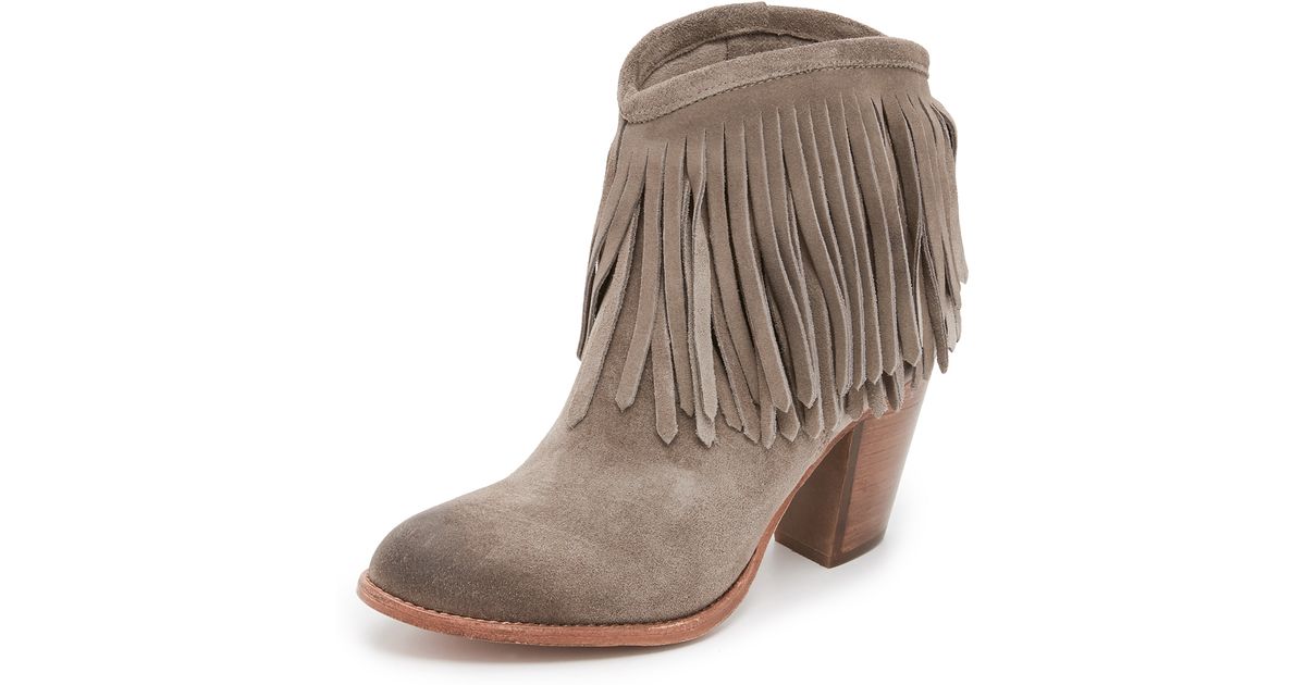 frye ilana fringe bootie