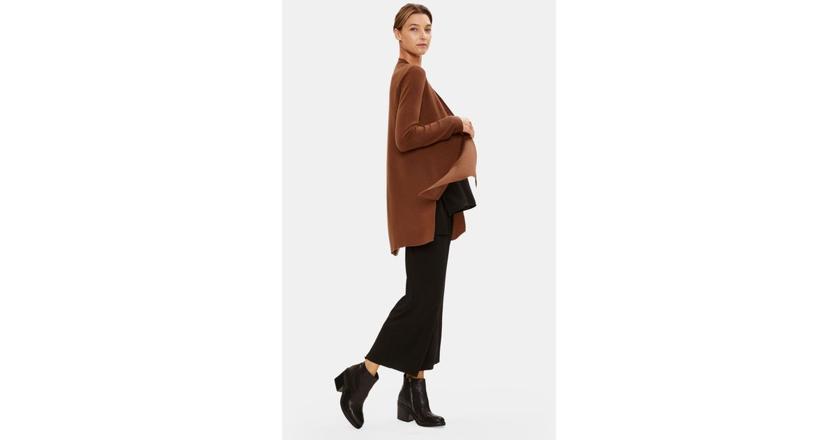 eileen fisher nutmeg cardigan