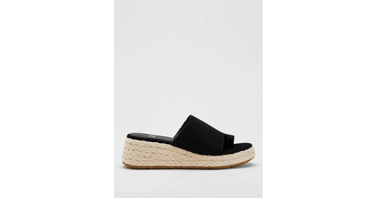 Slide espadrille on sale wedge