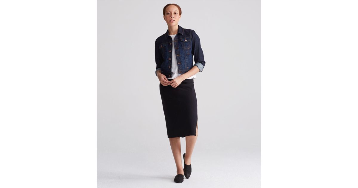 eileen fisher cropped jacket