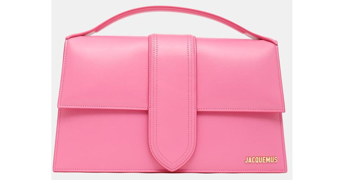 Jacquemus Leather Le Bambinou Handbag in Pink Lyst