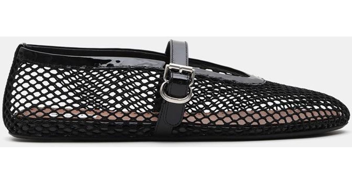 Alaïa Ballet Flats in White Lyst