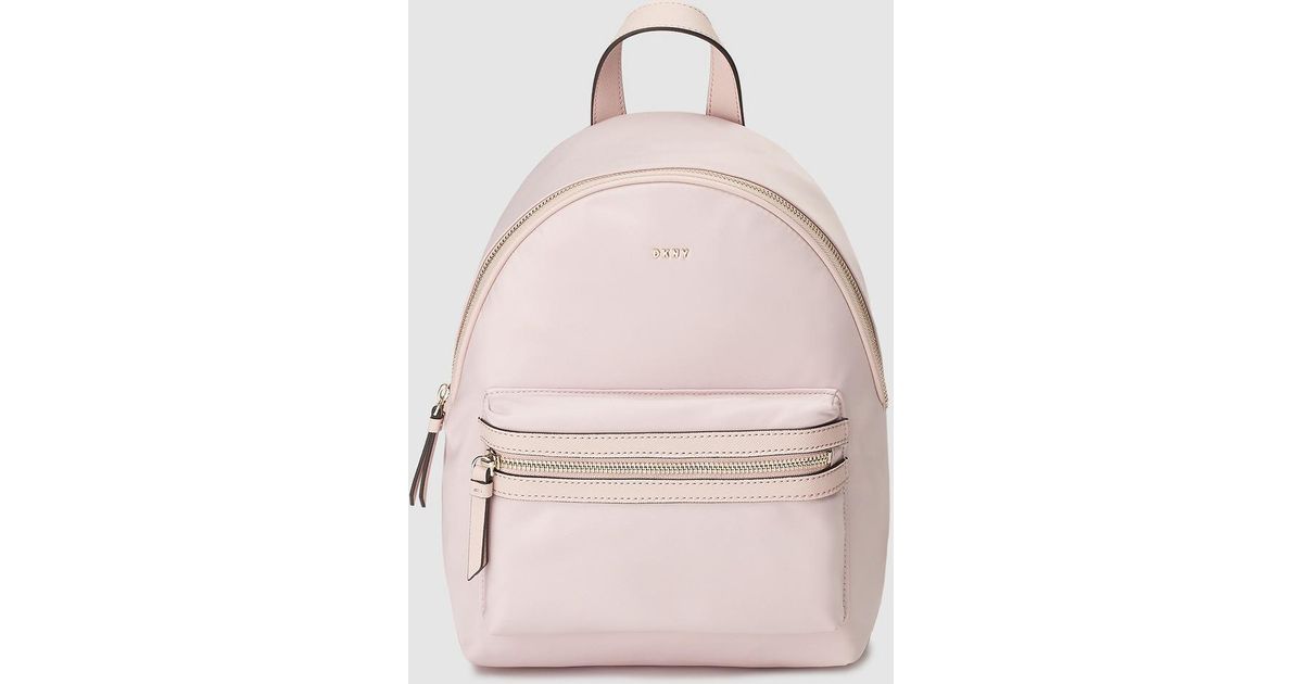 dkny pink backpack