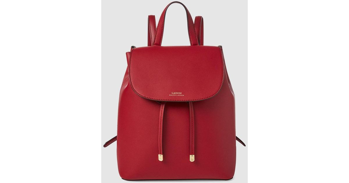 ralph lauren red backpack