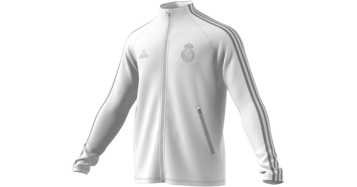 adidas Synthetic Real Madrid Cf 20202021 Anthem Jacket in