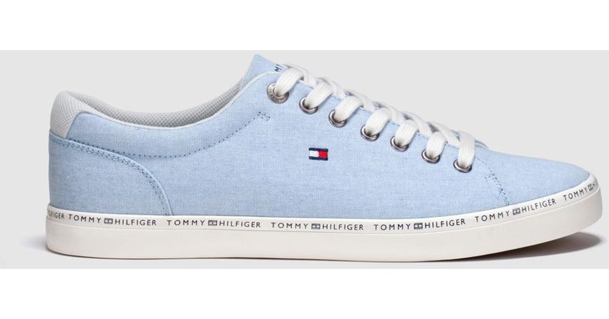 tommy jeans canvas trainers