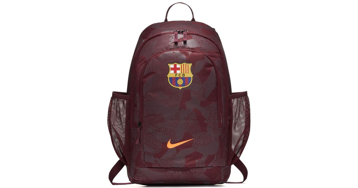 FC Barcelona Backpack Burgundy Official Merchandise Kids School Bag