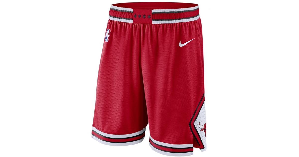 chicago bulls jersey shorts