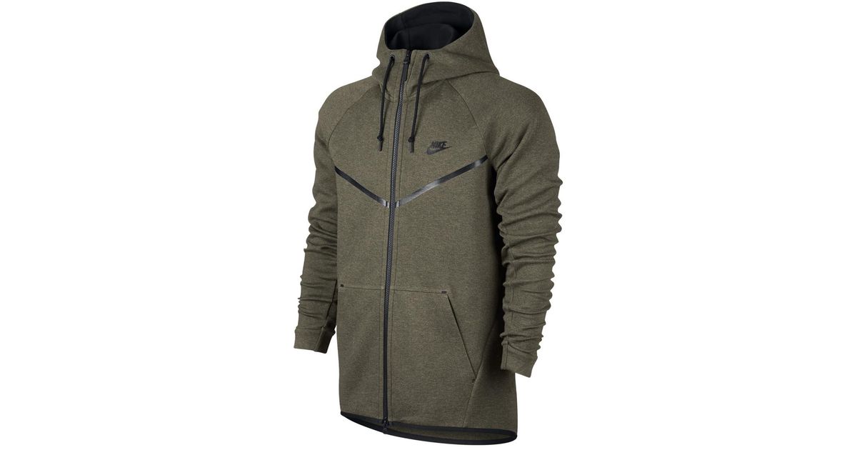 olive green nike tech