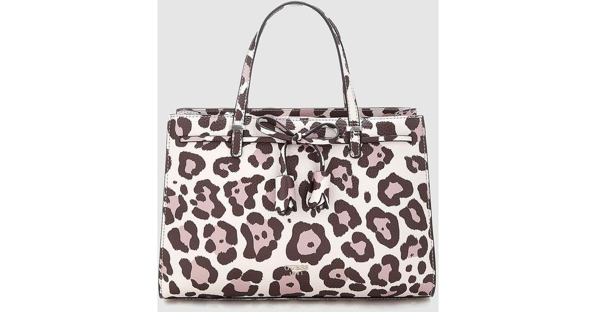 guess cheetah print purse