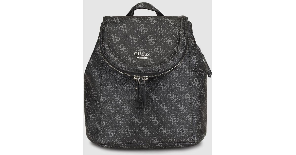 guess grey backpack