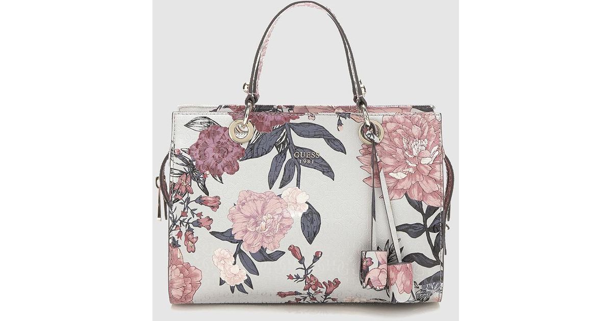guess printed handbags
