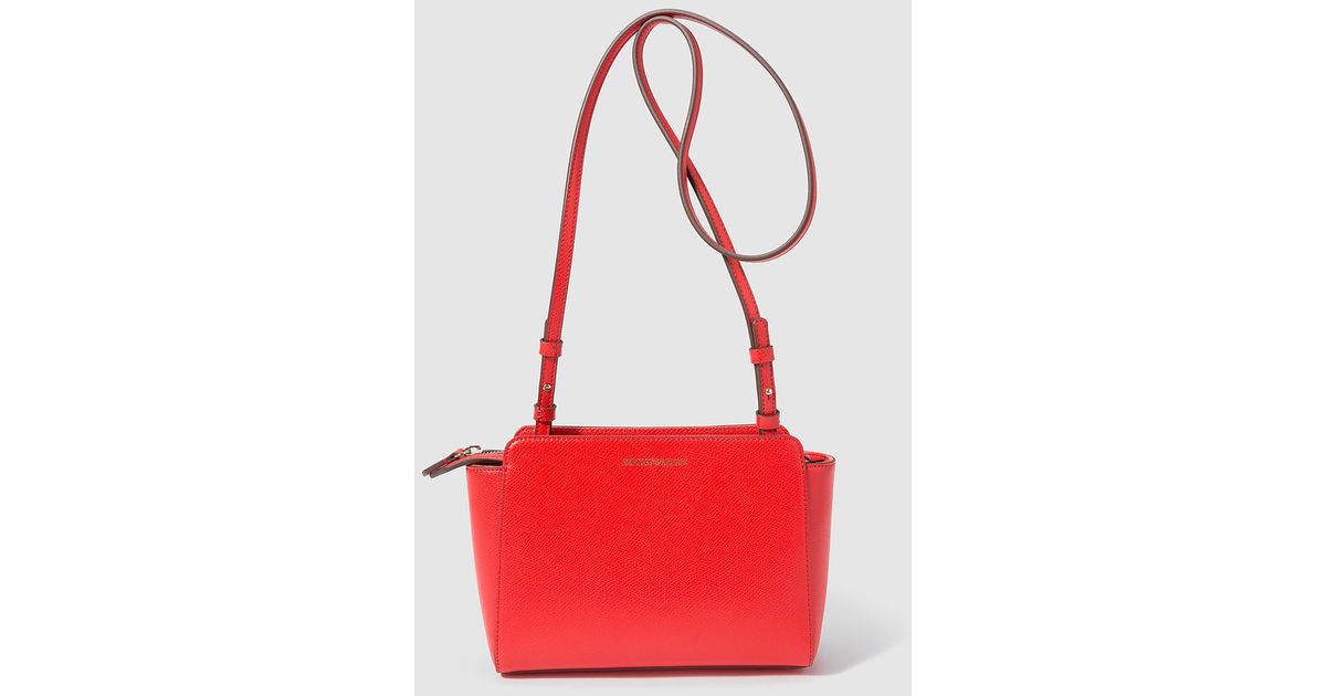 coral cross body bag