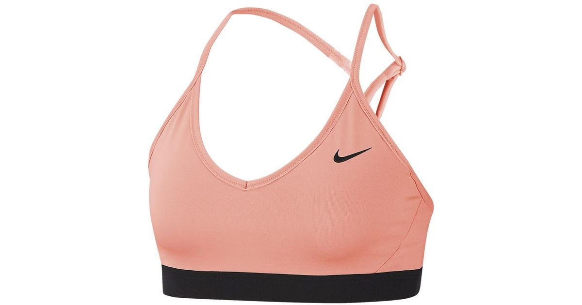 Nike Indy Sports Bra Sports Bra in Pink / Black (Pink) - Lyst