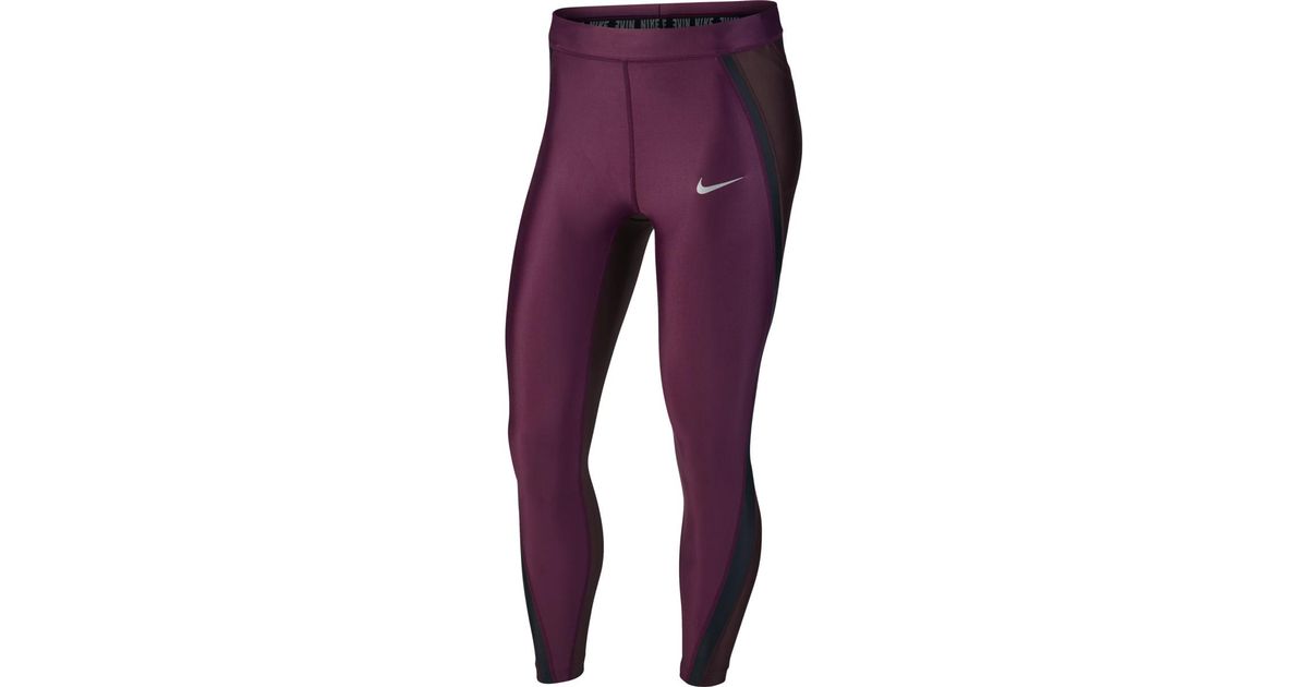 maroon nike leggings