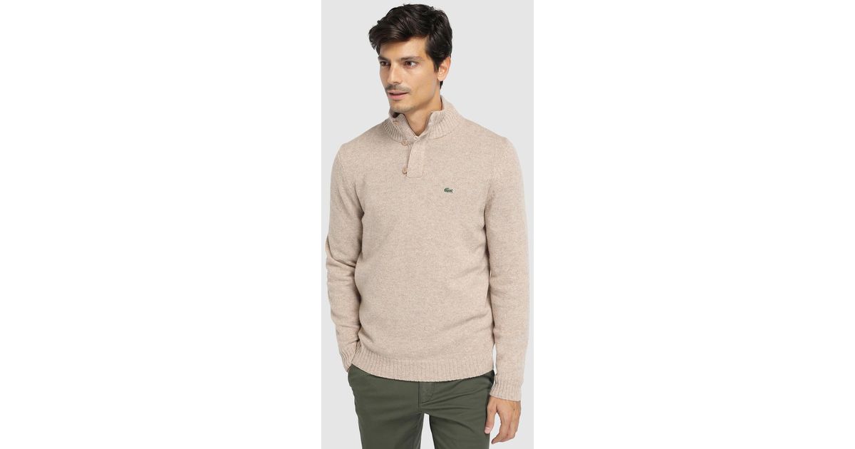lacoste polo sweater