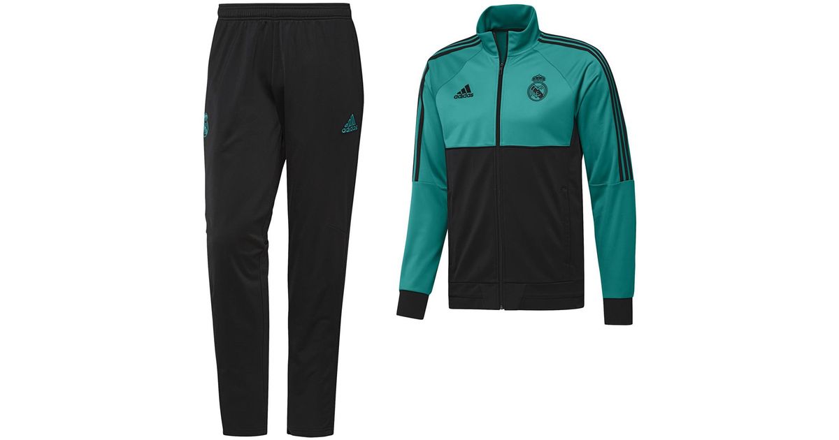 real madrid adidas tracksuit