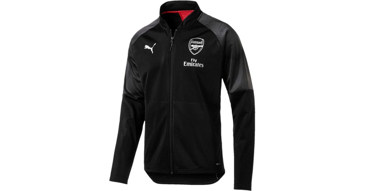arsenal stadium jacket black