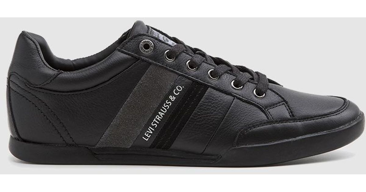 levis leather trainers