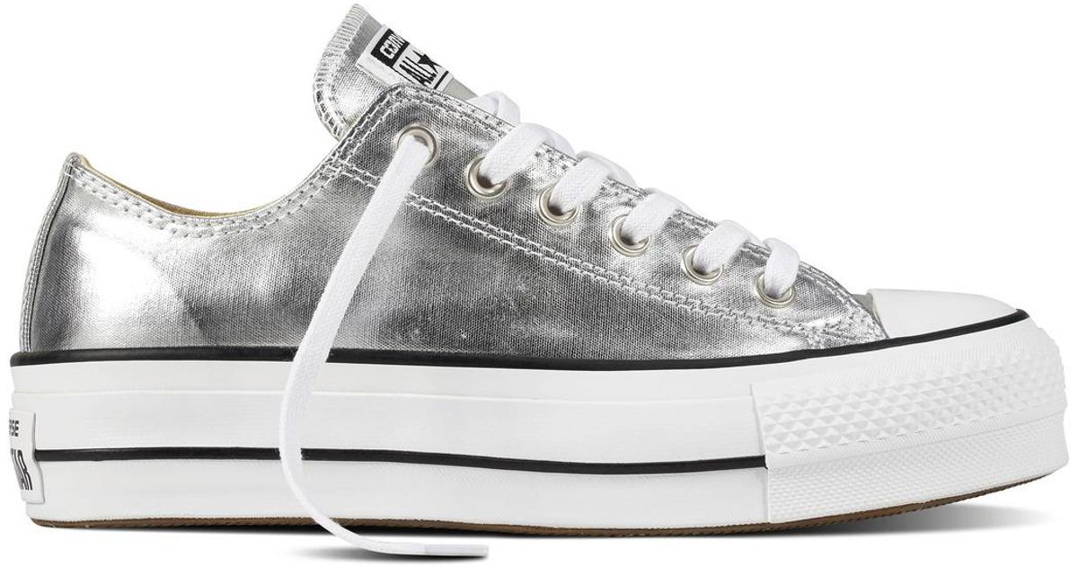 converse platform silver converse platform silver