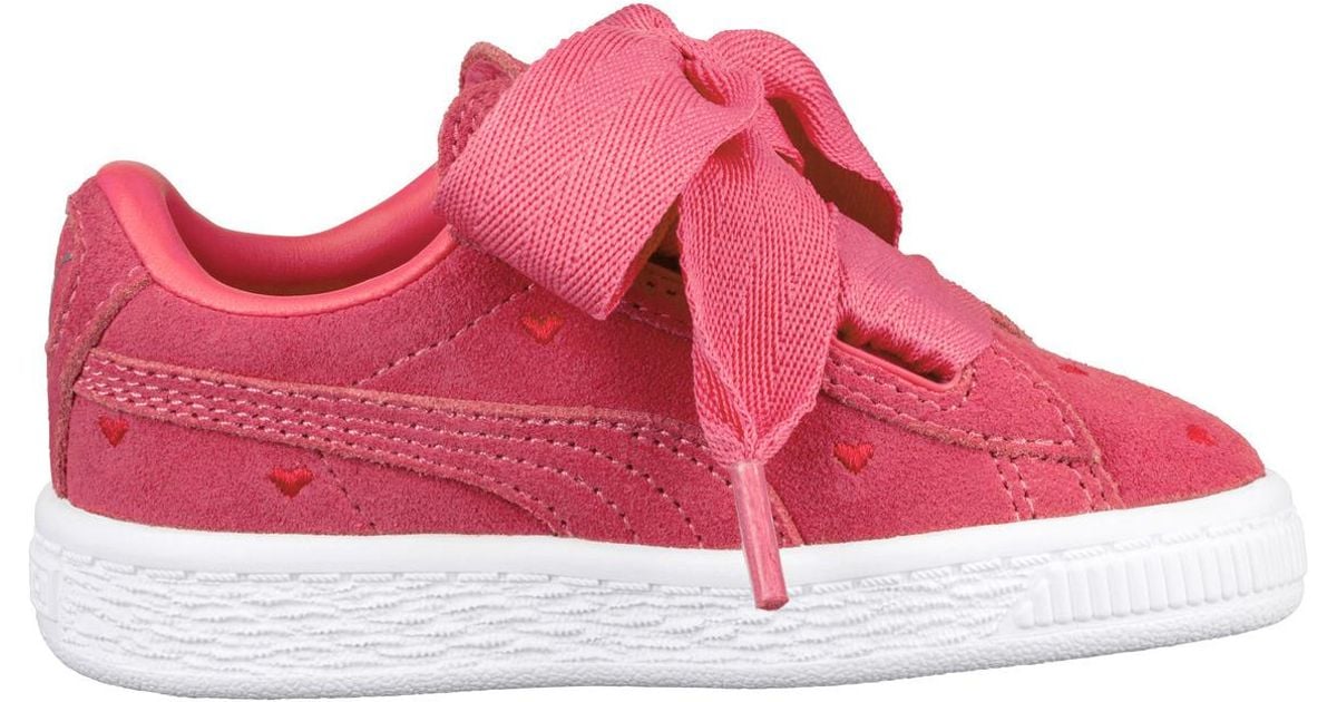 puma suede heart valentine