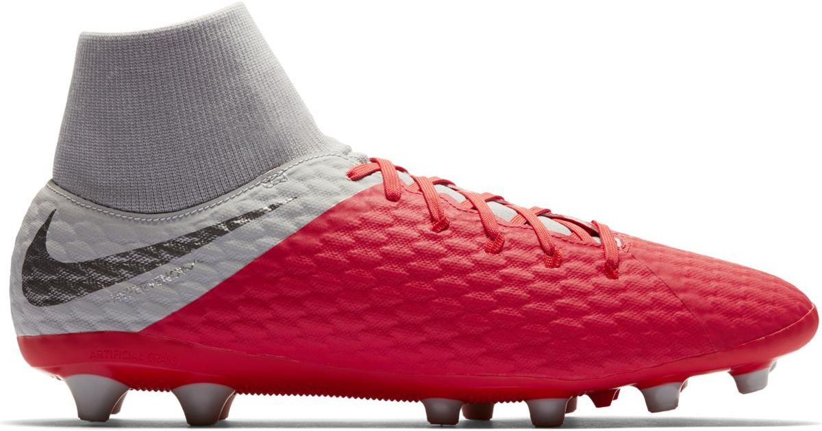 nike hypervenom grey and red