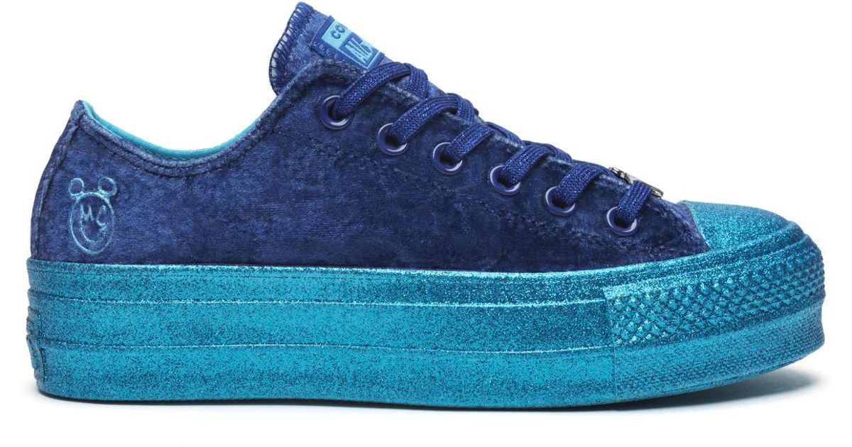 converse x miley cyrus chuck taylor all star low top velvet