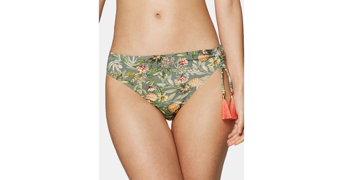ESPRIT Womens Panama Beach Highwaist Brief Bikini Bottoms Women ...