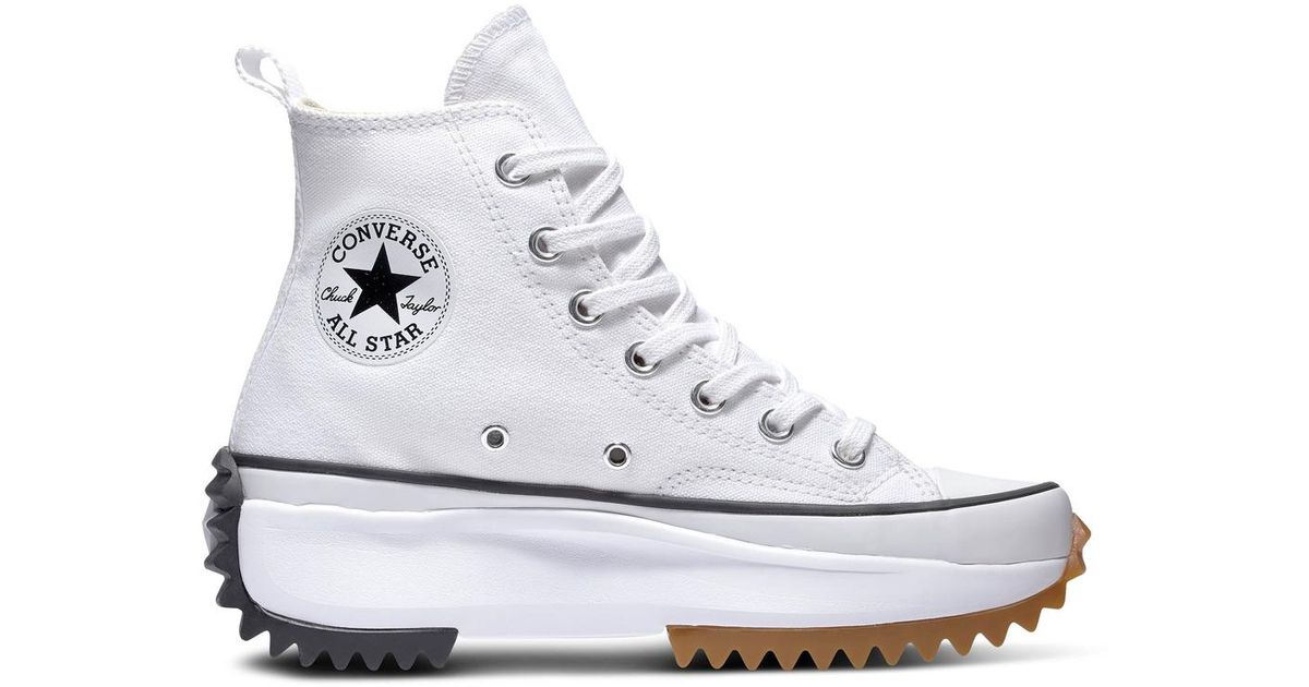 run star hike canvas platform sneakers