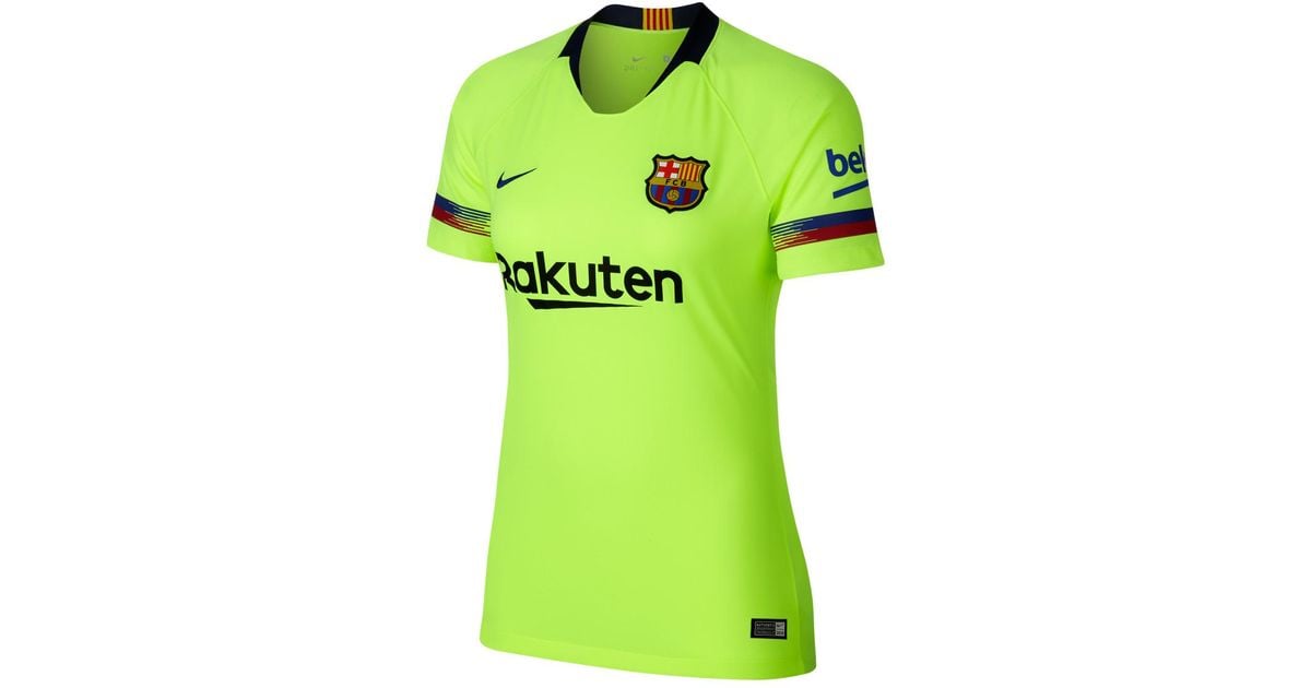 Fc Barcelona Neon Green Jersey Jersey On Sale Fc Barcelona Neon Green Jersey Jersey On Sale