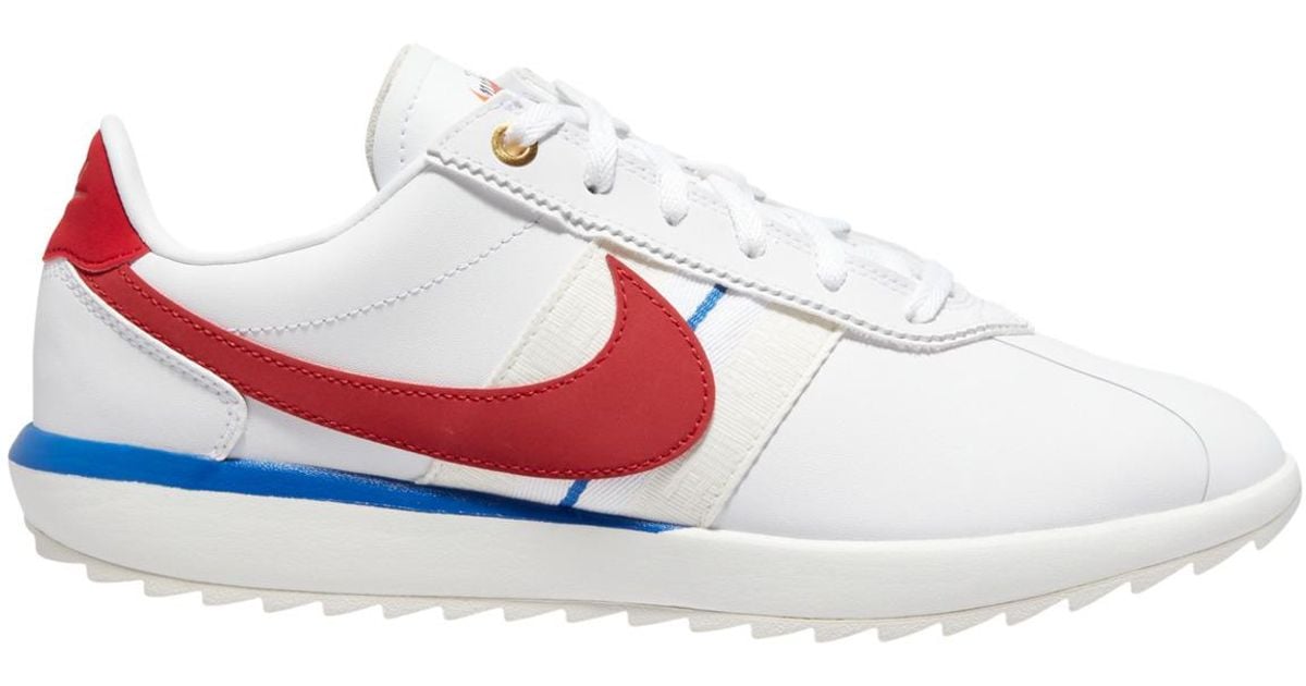 Nike Cortez G Golf Shoes in White Lyst