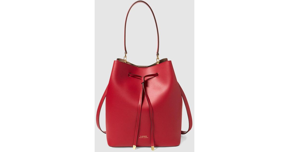 ralph lauren small bucket bag