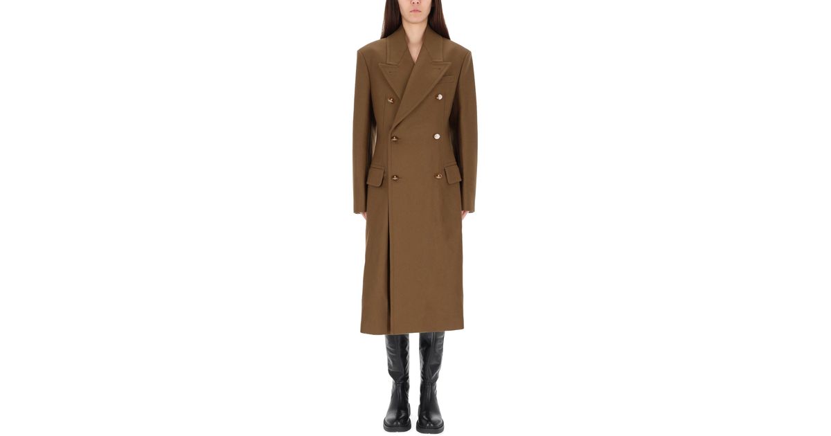 Vivienne Westwood Coat quot Winston quot in Natural Lyst UK