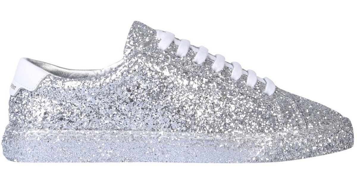 saint laurent andy glitter sneaker