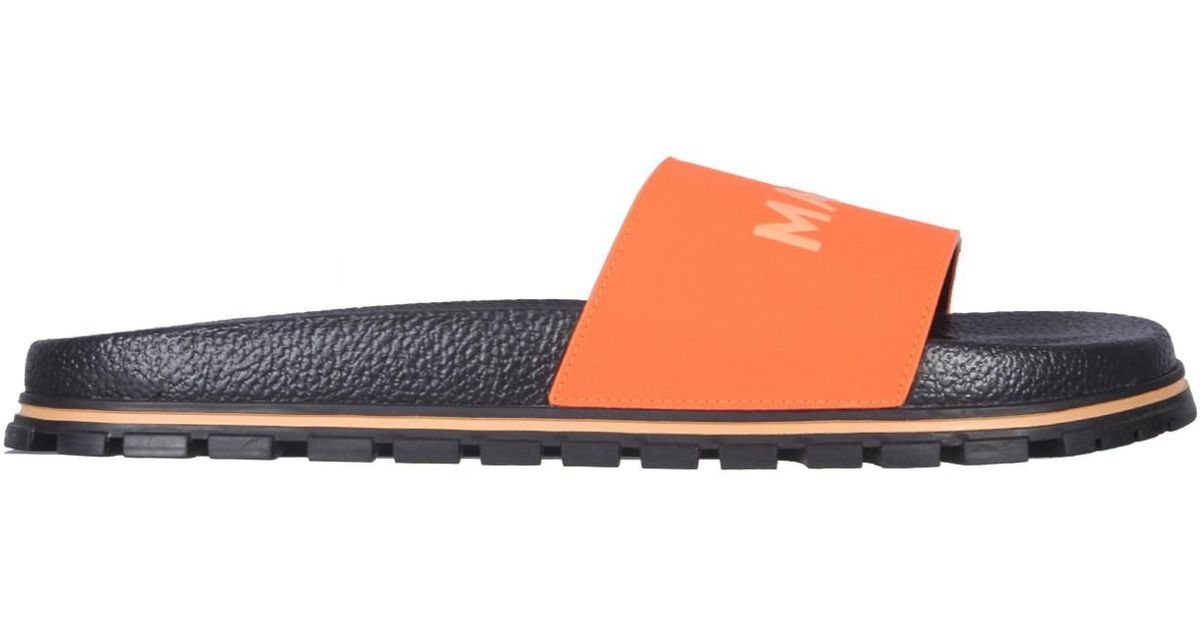 marc jacobs logo sport slide sandal
