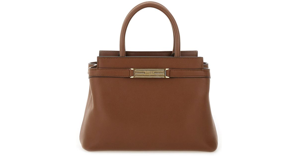 送料&関税込】Bally Deco Daily S Shoulder Bag In Brown Lea