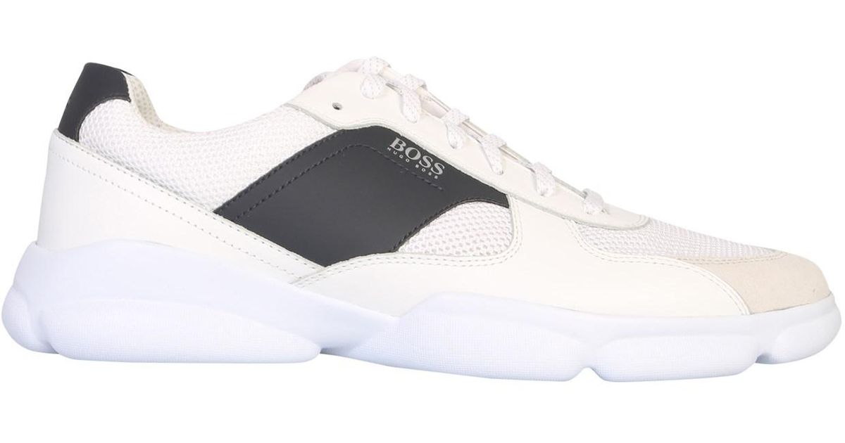 hugo boss white joggers