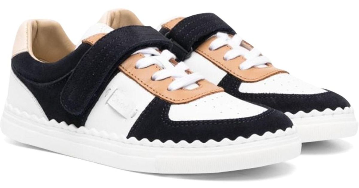Chloe Tennis Shoes in White Lyst UK