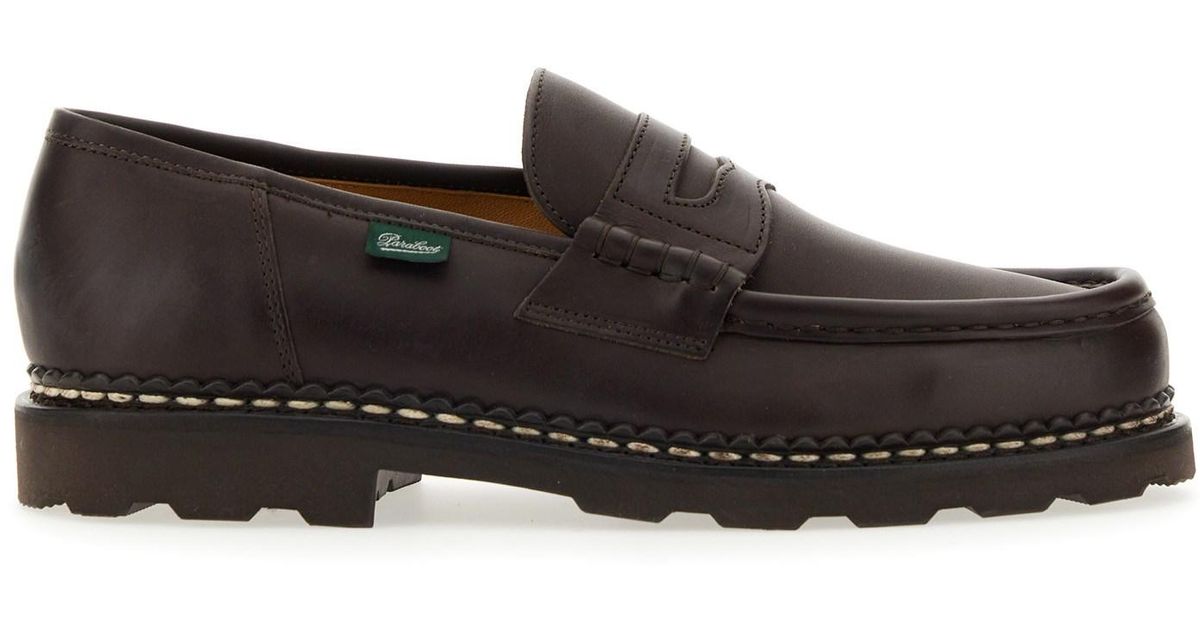 Paraboot Moccasin Reims in Gray for Men Lyst